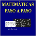 matemáticas paso a paso android application logo